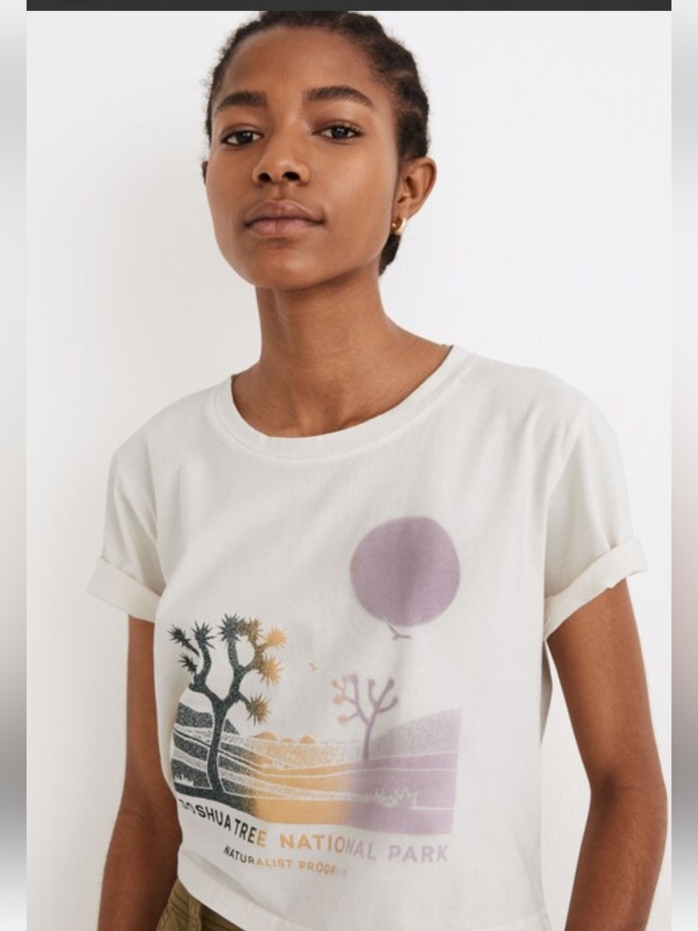 Madewell Parks Project Joshua Tree National Park
Crewneck Crop Tee size XXL